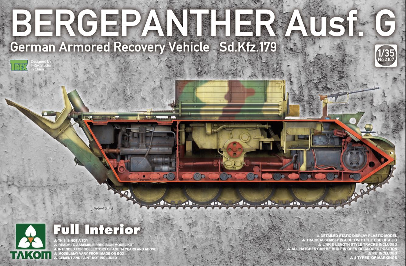 Bergepanther Ausf. G - Full Interior