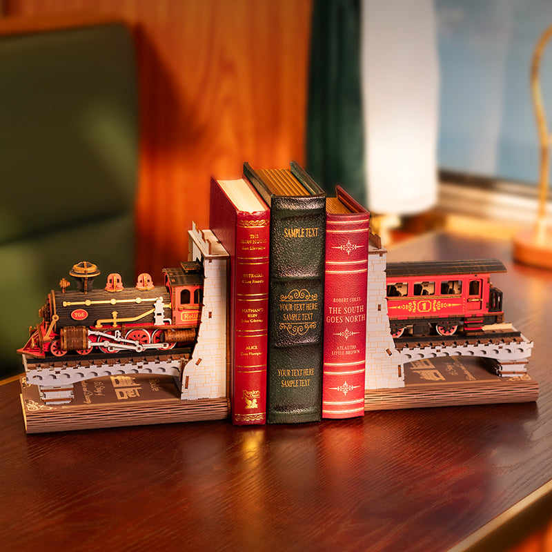 Century Train Book Ends