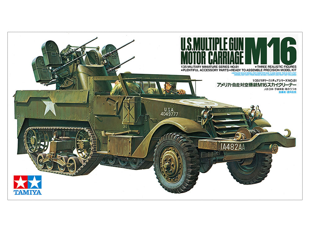 U.S. Multiple Gun Motor Carriage M16