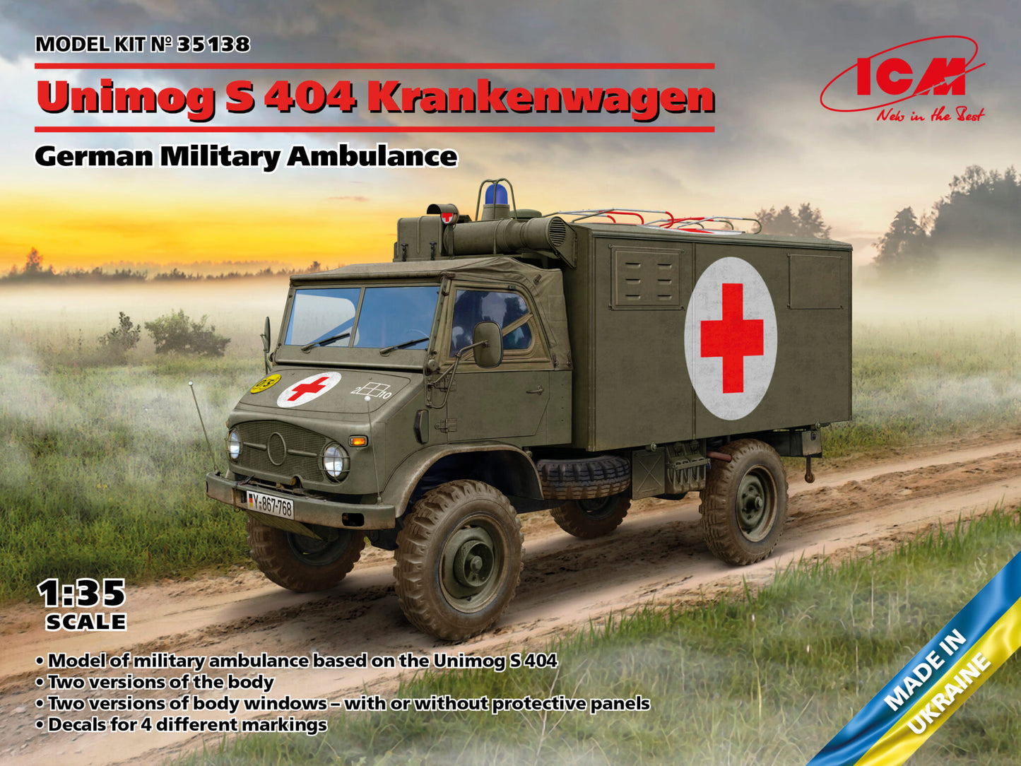 Unimog S404 Ambulance