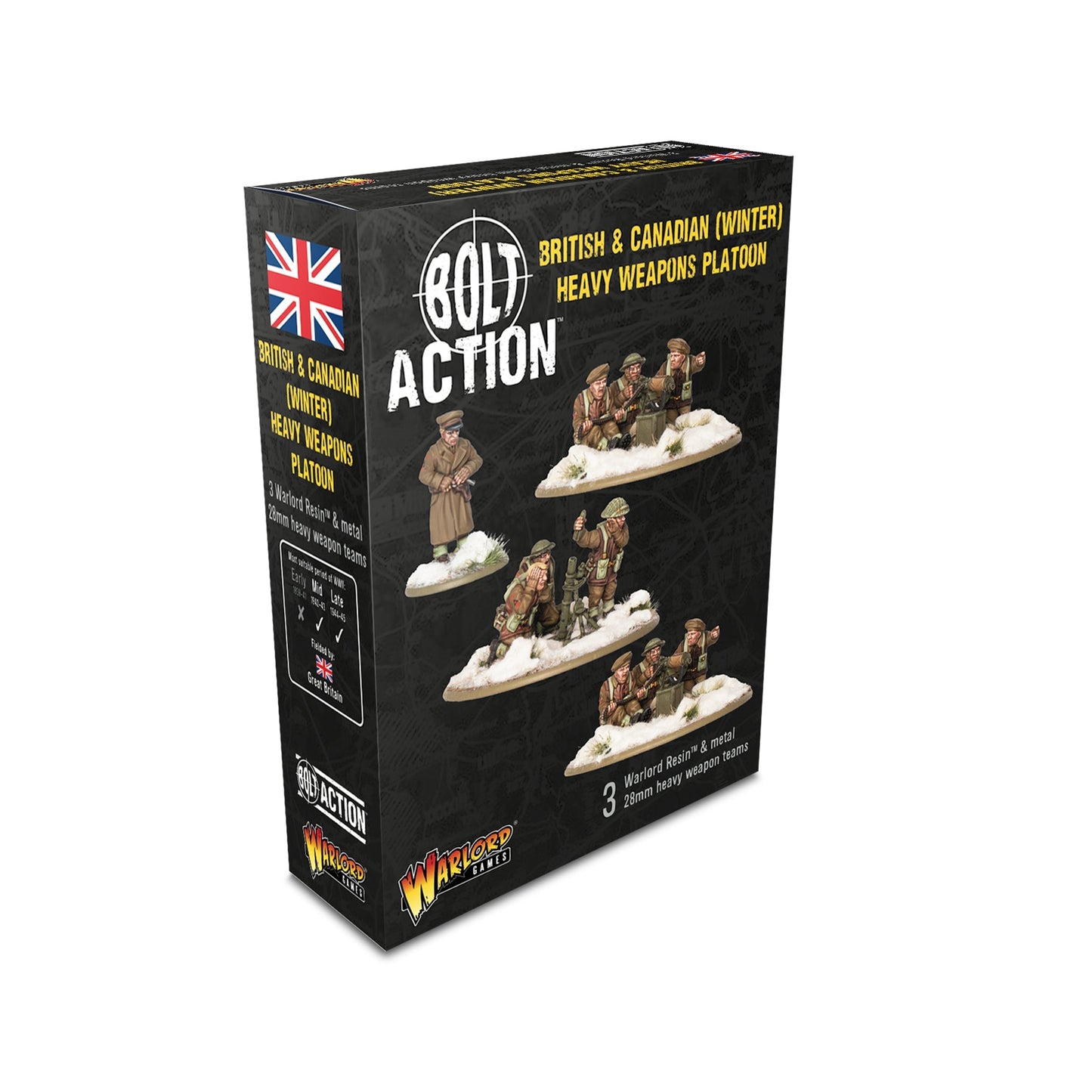 British & Canadian infantry (winter) heavy weapons platoon