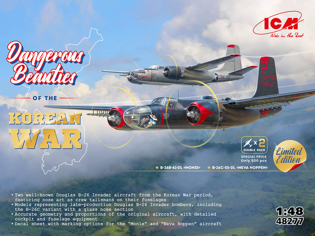 Dangerous Beauties of the Korean War - B-26B/C Invader