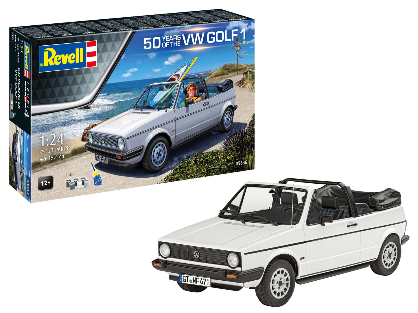50 years of the VW Golf 1 - Gift Set