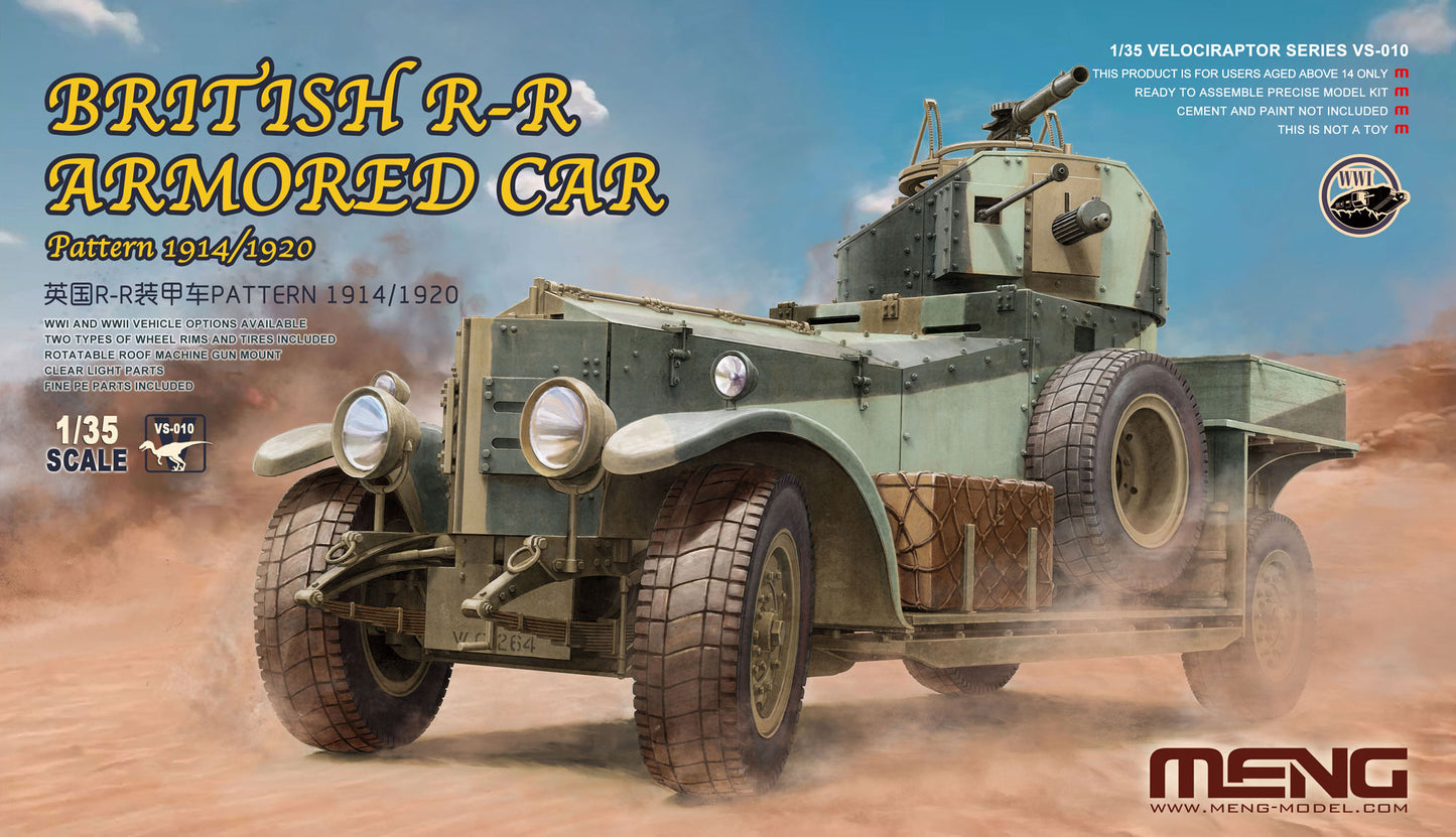 British Rolls-Royce Armoured Car Pattern 1914/1920