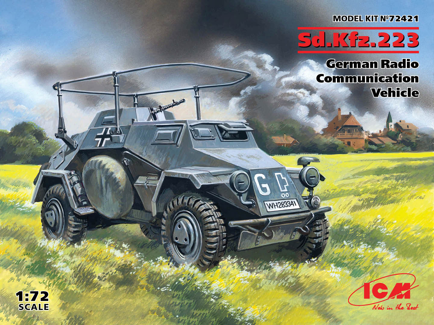 Sd.Kfz.223 German Radio Communication Vehicle