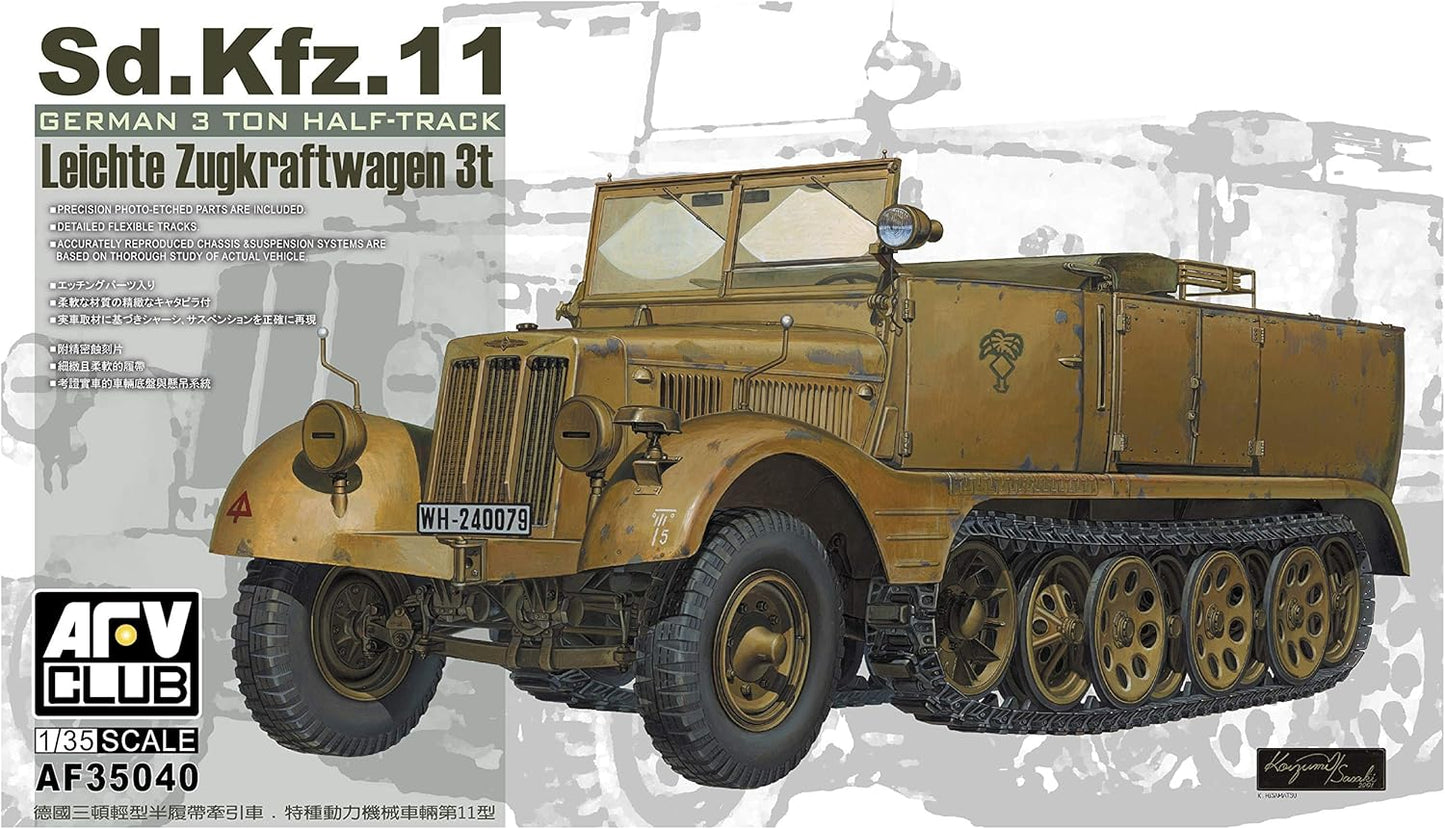 Sd.Kfz.11 German 3ton Halftrack