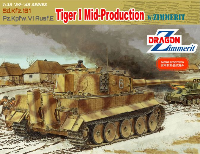 Pz. Kpfw. VI Ausf.E Tiger I Mid-Production w/ Zimmerit