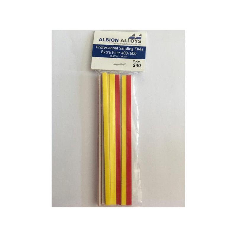 6mm Professional Sanding File - Xtra Fine 400/600