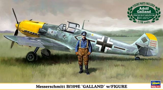Messerschmitt Bf109E 'Galland' w/ figure
