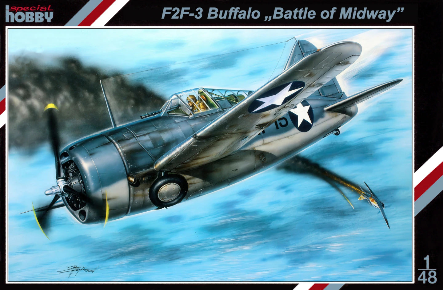 F2A-3 Buffalo "Battle of Midway"