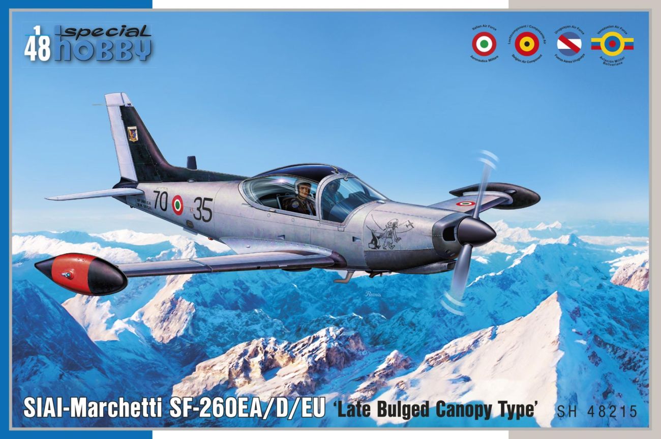 SIAI-Marchetti SF-260EA/D/EU 'Late Bulged Canopy Type'