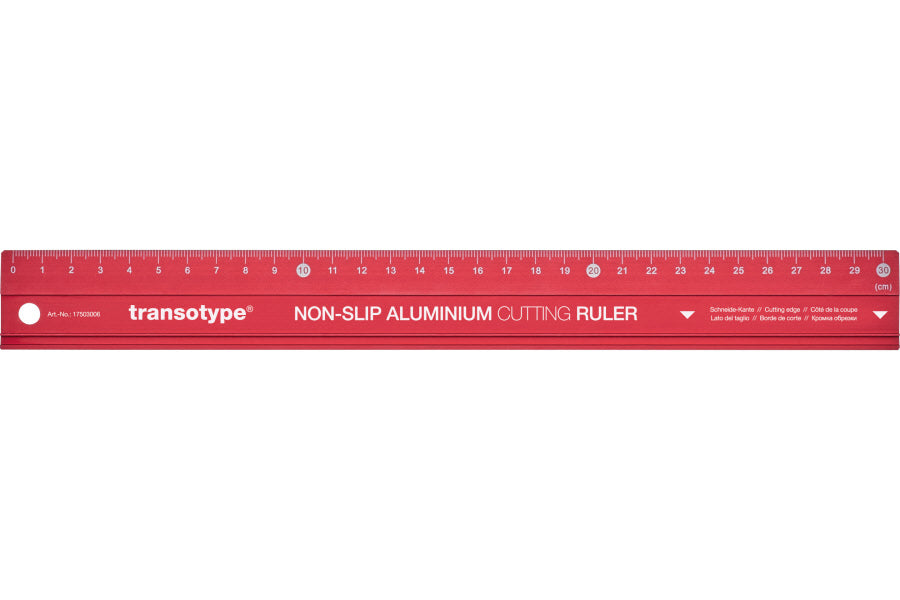 Non-slip Aluminium Cutting Ruler