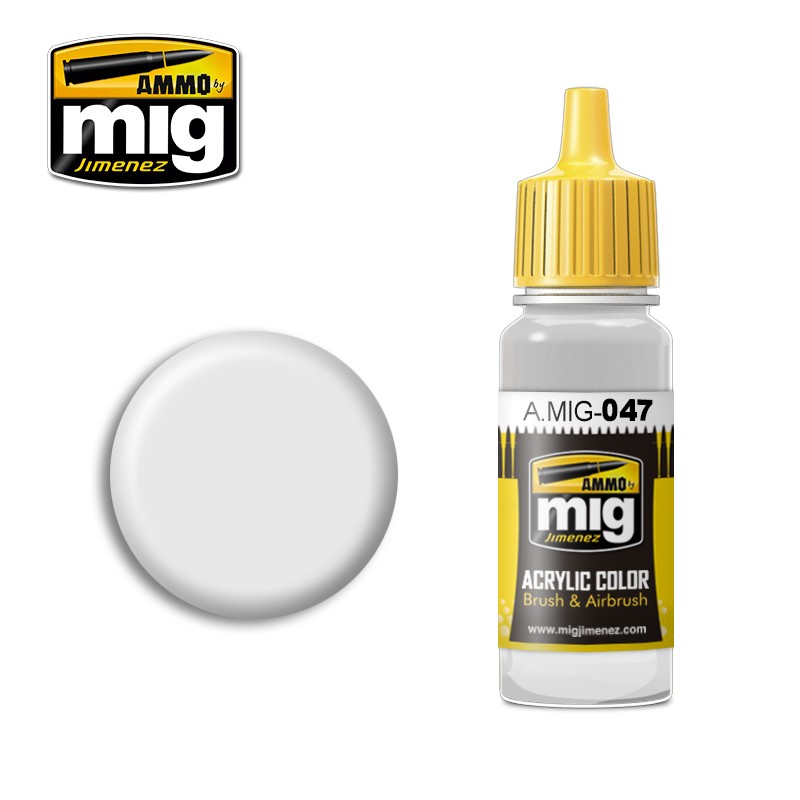 A.MIG 0047 Satin White