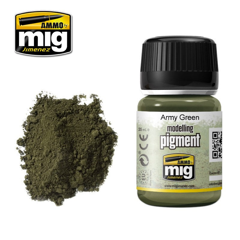 A.MIG 3019 Pigment - Army Green