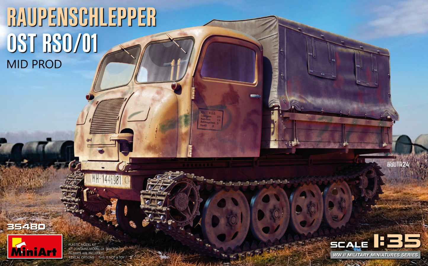 Raupenschlepper Ost RSO/01 Mid Prod