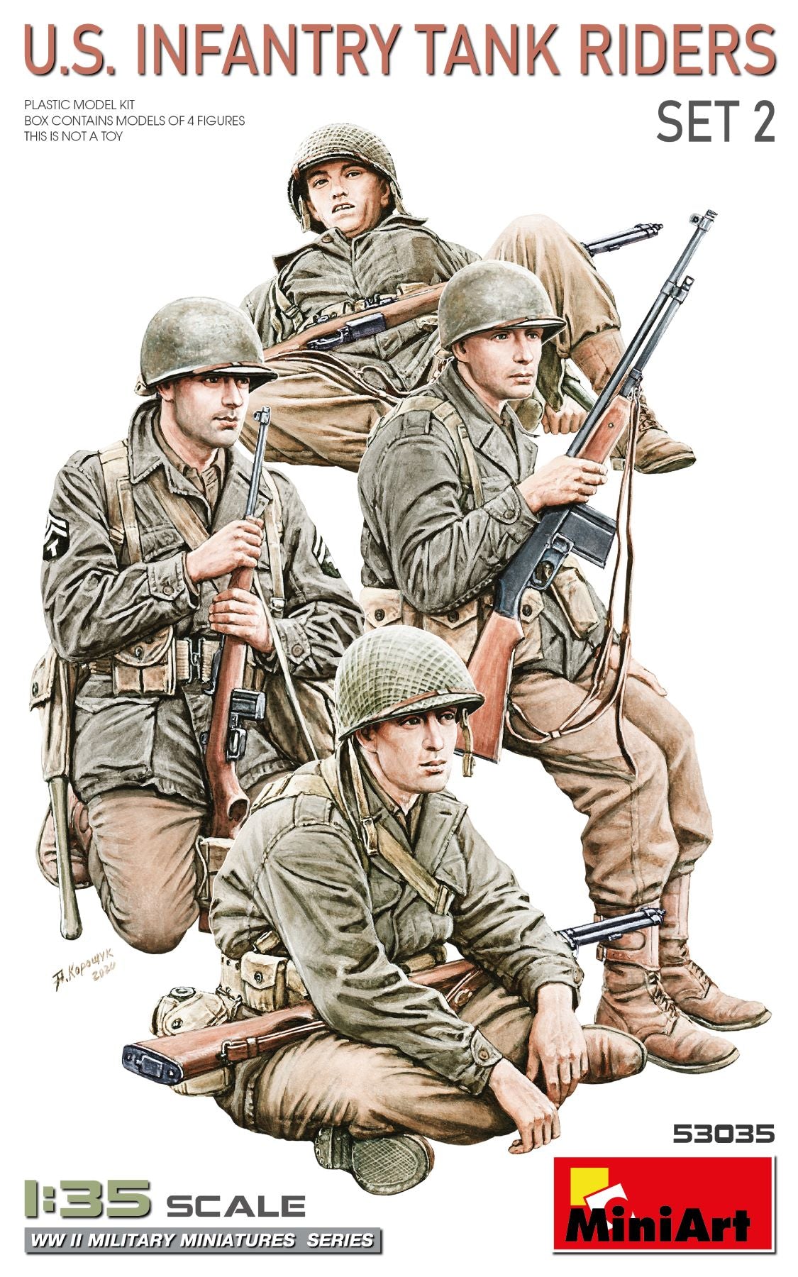U.S. Infantry Tank Riders (Set 2)