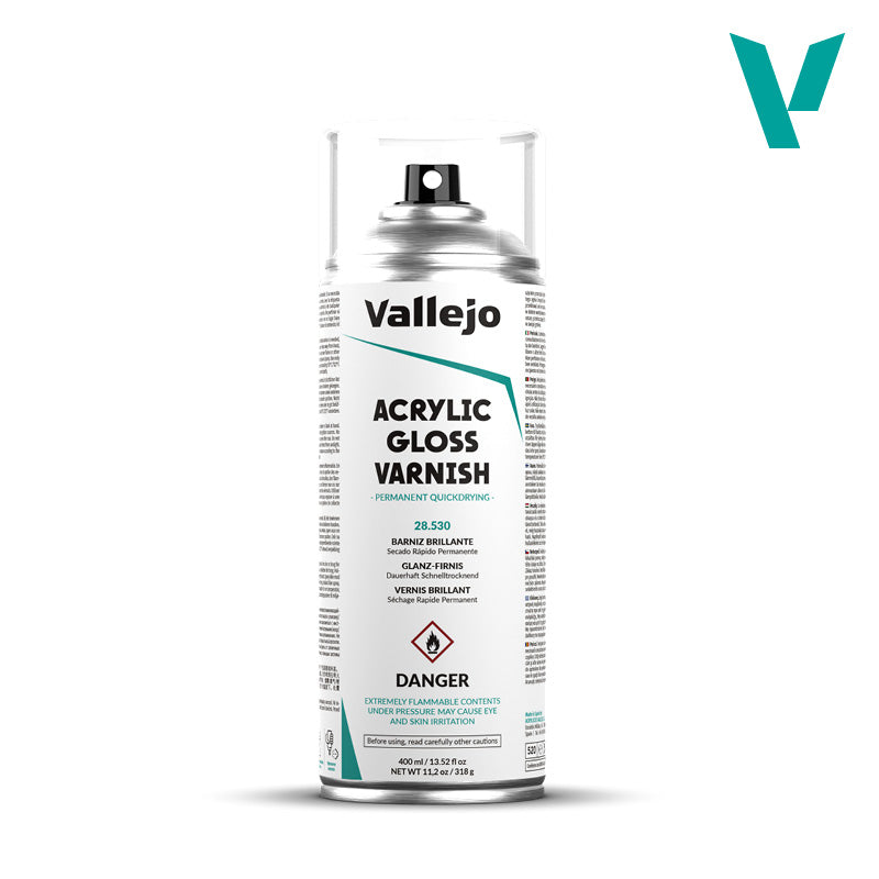 28.530 Acrylic Gloss Spray Varnish 400 ml.
