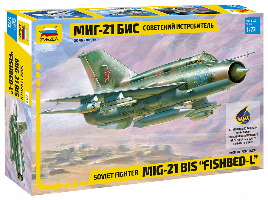 Soviet Fighter MiG-21 Bis "Fishbed-L"