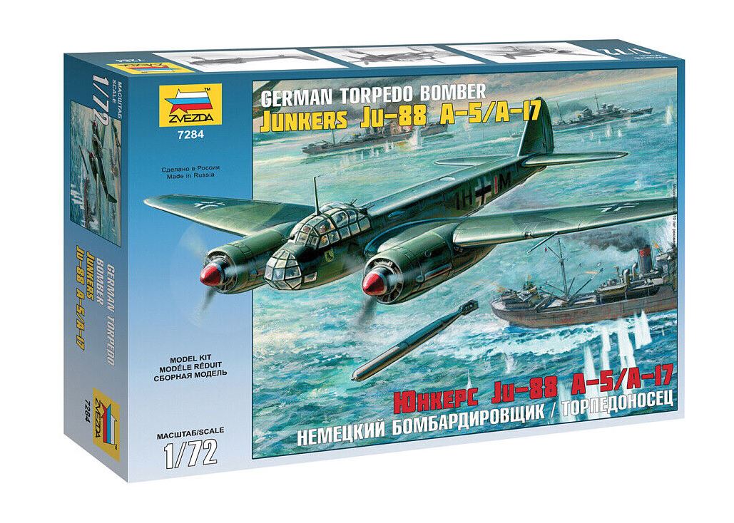 German Torpedo Bomber Junkers Ju-88 A-5/A-7