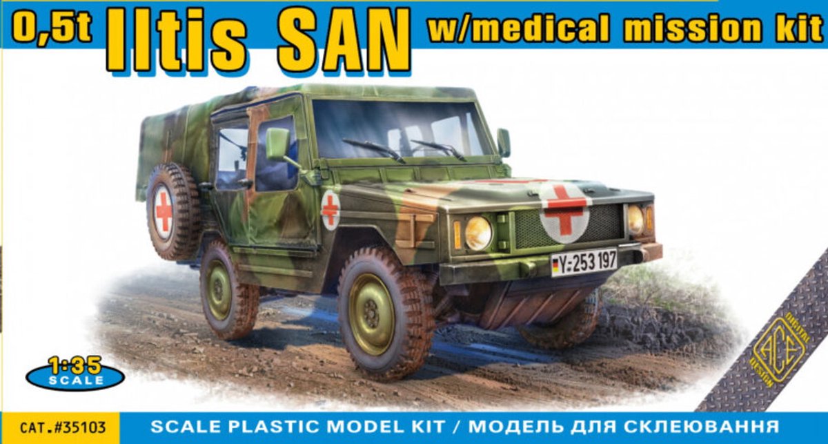 0,5t Iltis SAN w/ medical mission kit