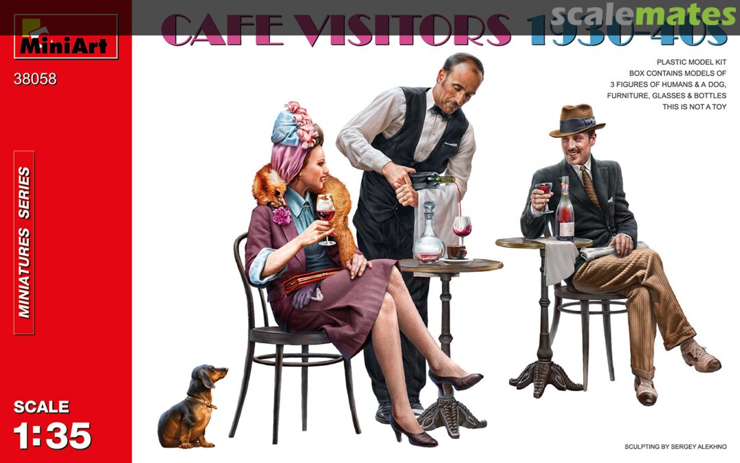 Café Visitors 1930-40s