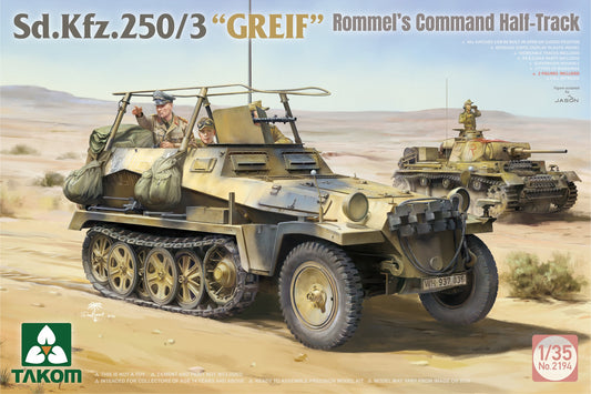 Sd.Kfz.250/3 "Greif" Rommel's Command Half-Track