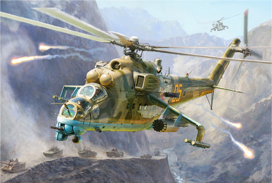 Soviet Attack Helicopter Mi-24V/VP