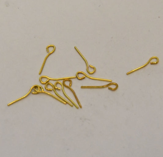 33070 Brass Eyelet 1.8x8mm (10)