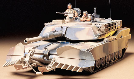 U.S. M1A1 Abrams with Mine Plow