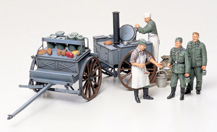 German Field Kitchen Scenery