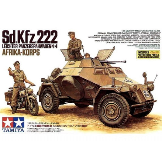 Sd.Kfz.222 Leichter Panzerspähwagen 4X4 Afrika Korps