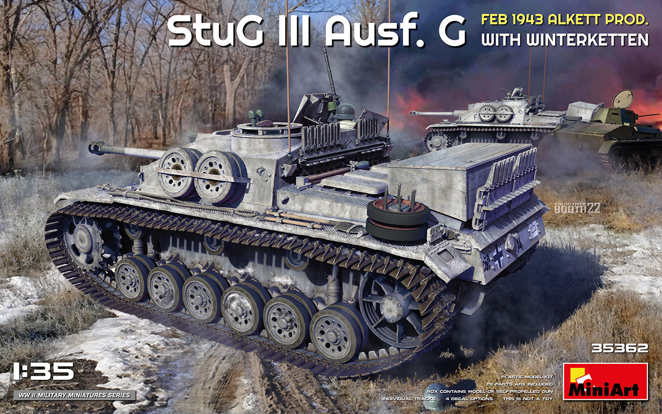 StuG III Ausf. G Feb 1943 Alkett Prod. with Winterketten