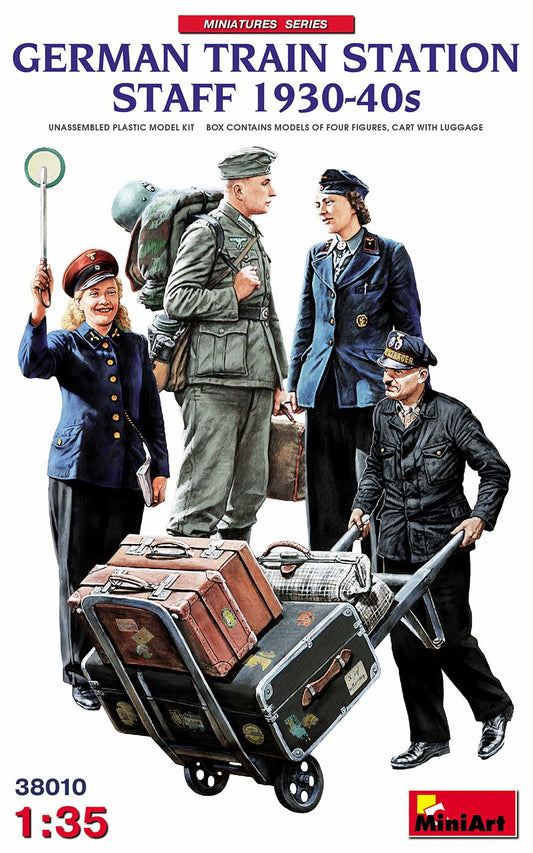 German Train Station Staff 1930s-40s