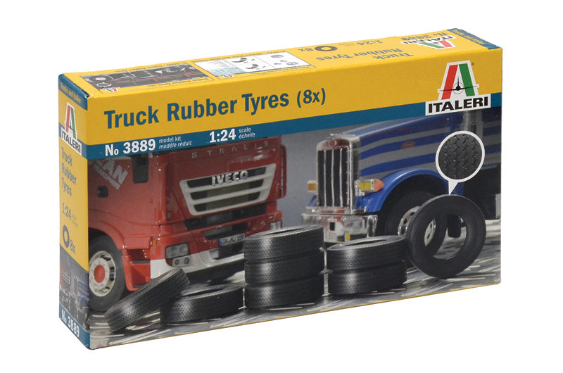 Truck Rubber Tyres (x8)