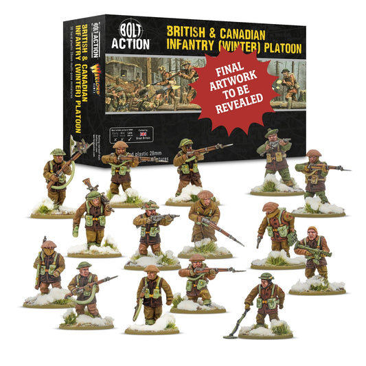 British & Canadian infantry (winter) platoon