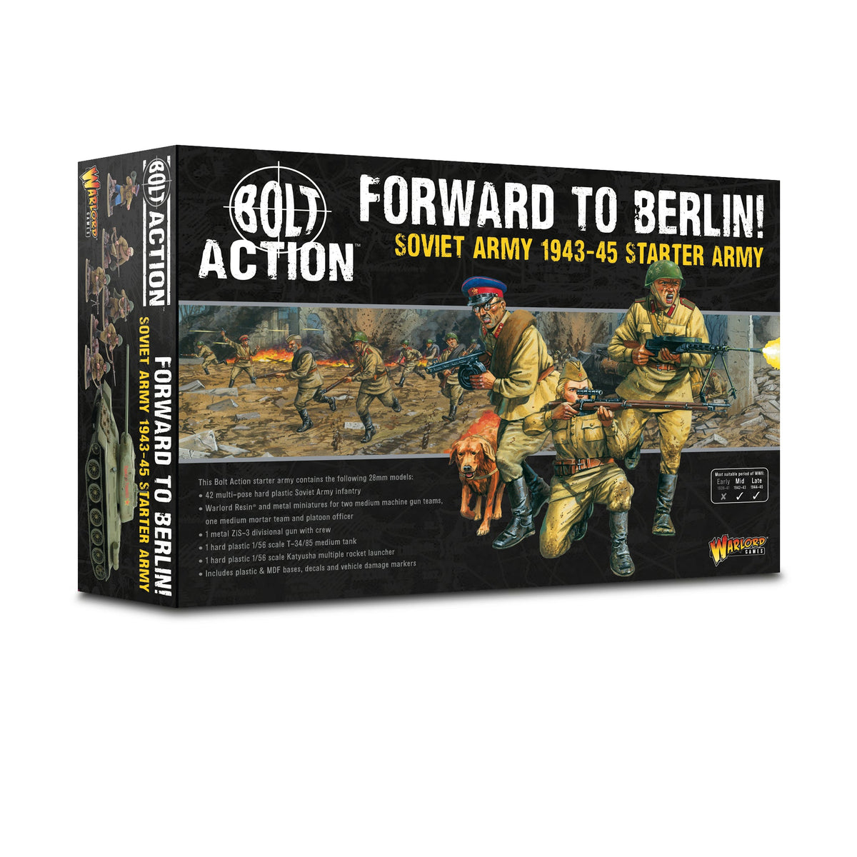 Bolt Action - Forward to Berlin! Soviet Army 1943-45 Starter Army