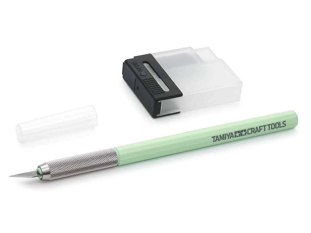 Modeler's Knife (mint green) + 25 spare blades