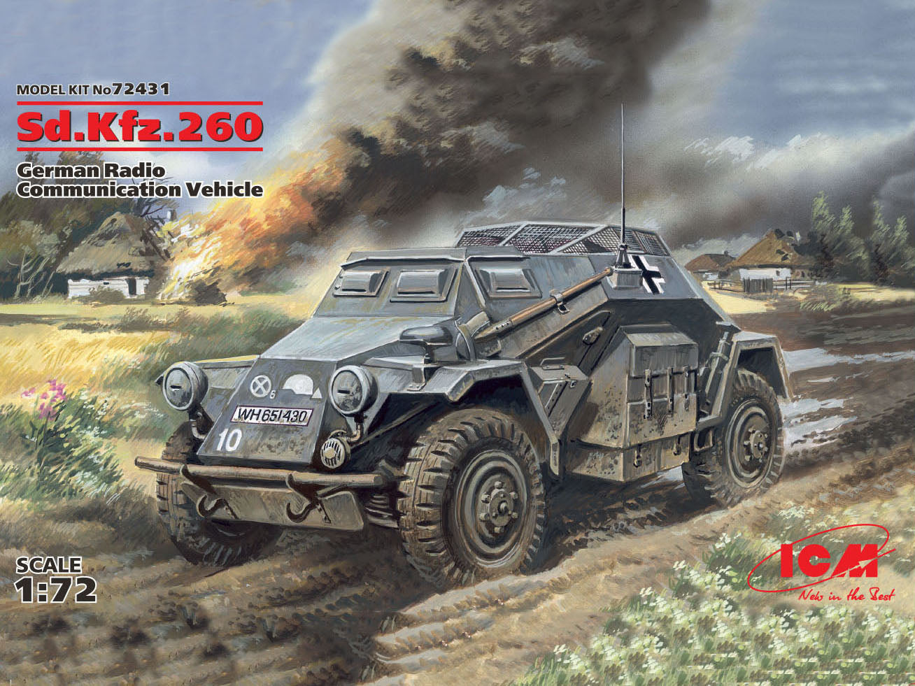 Sd.Kfz.260 German Radio Communication Vehicle