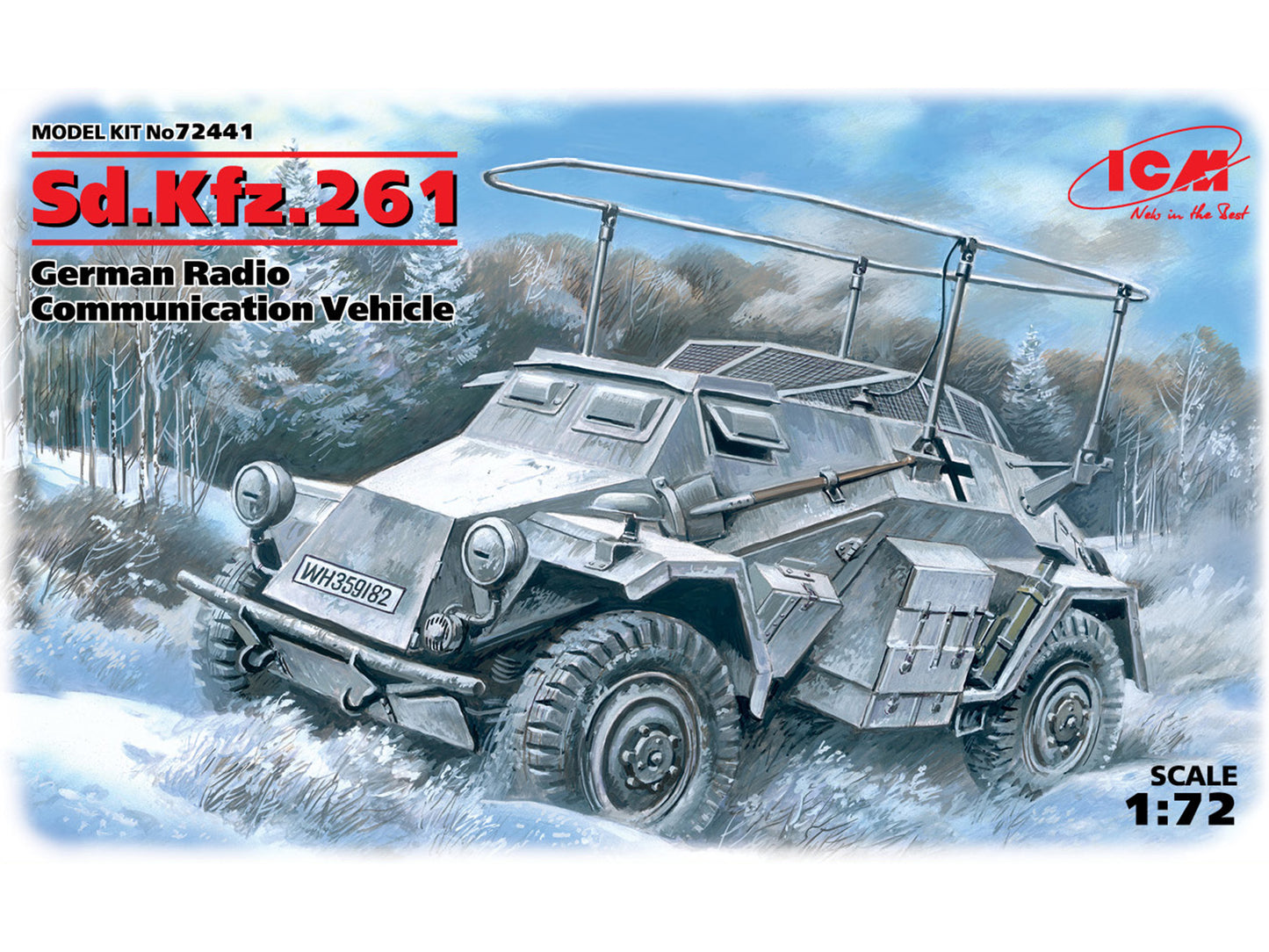 Sd.Kfz.261 German Radio Communication Vehicle