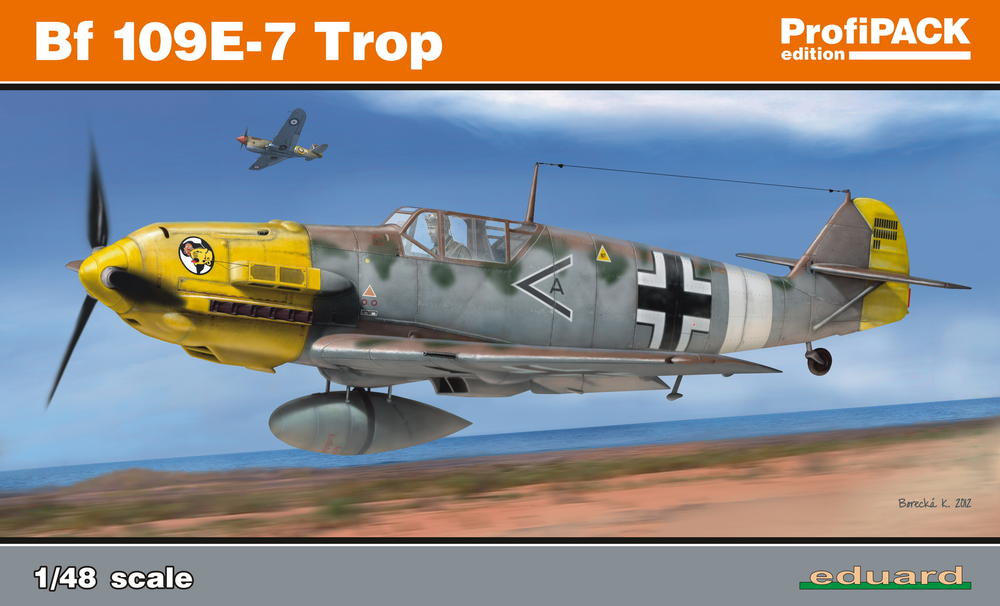 Bf 109E-7 Trop - Profipack