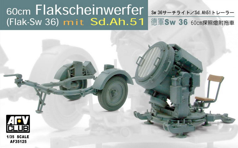 60cm Flakscheinwerfer (Flak-Sw 36) mit Sd.Ah.51