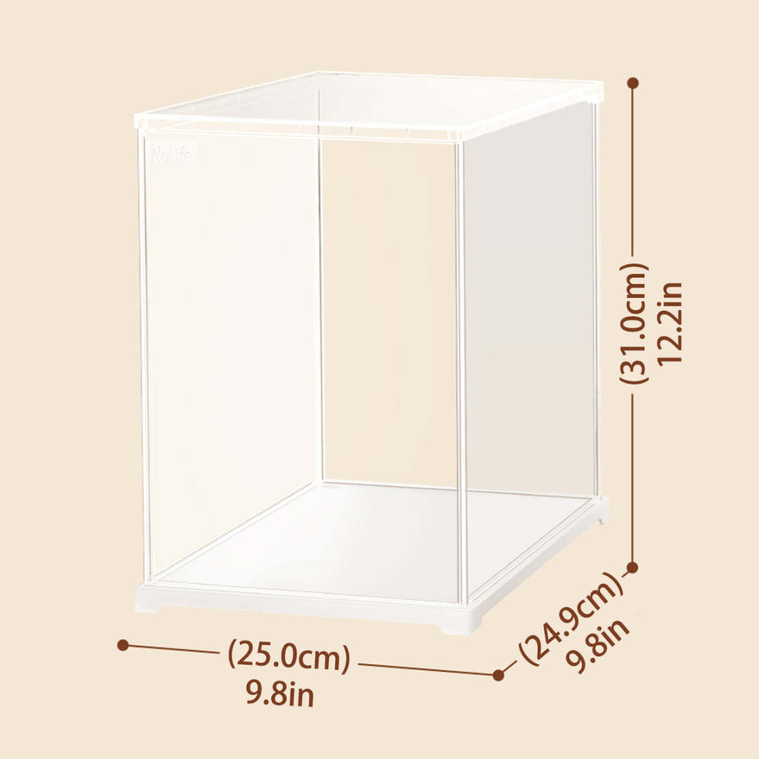 Stackable Display Box for Miniature House L230 x W230 x H292