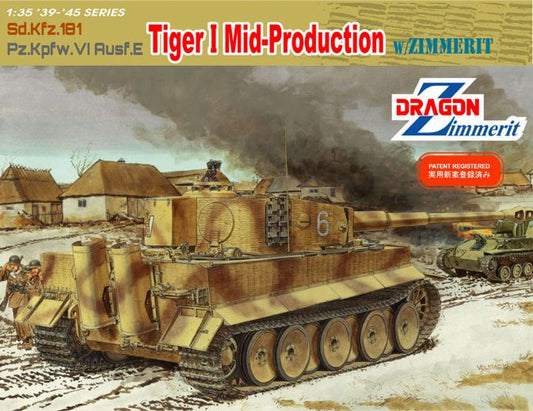 Pz. Kpfw. VI Ausf.E Tiger I Mid-Production w/ Zimmerit