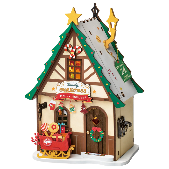 Twinkling Christmas House