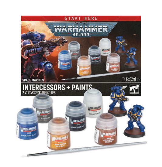 Space Marines - Intercessors +paints