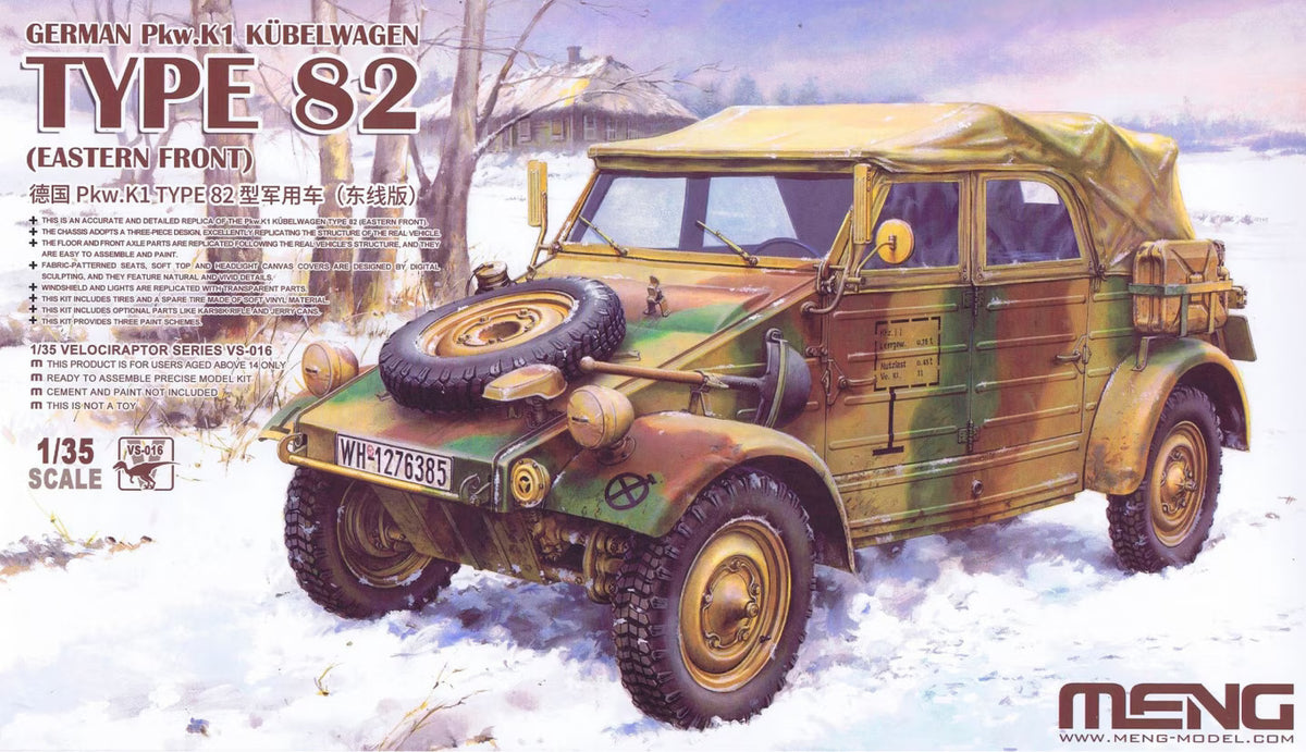 German Pkw.K1 Kübelwagen Type 82