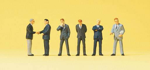 Architectural figures - Businessmen (painted)