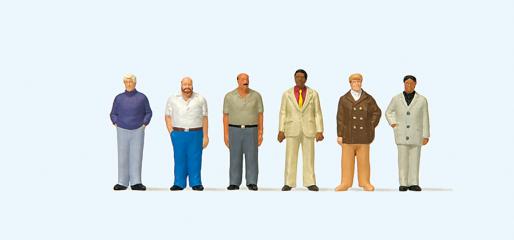 Architectural figures - Standing Men (painted)