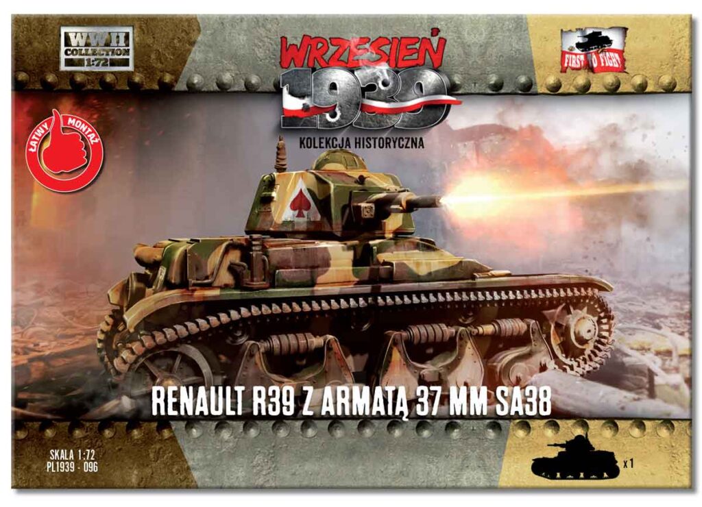 Renault R39 with 37mm SA38 cannon