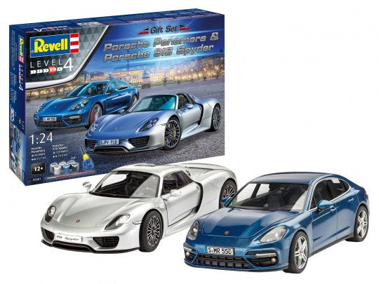 Gift Set Porsche Panamera & Porsche 918 Spyder